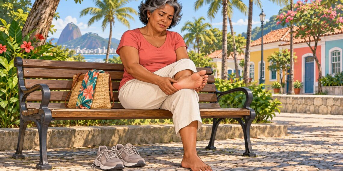 Dor nos pés atinge até uma em cada três pessoas depois dos 45 anos.