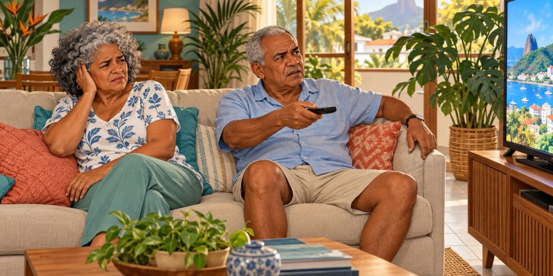 Aumentar o volume da TV nem sempre ajuda a entender as falas quando há perda auditiva.