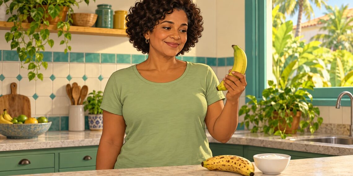 Banana verde ou madura: escolher bem a fruta faz diferença para o intestino e a glicemia.
