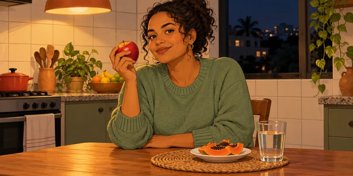 Uma fruta após o jantar cabe no cardápio, desde que as calorias do dia estejam equilibradas.