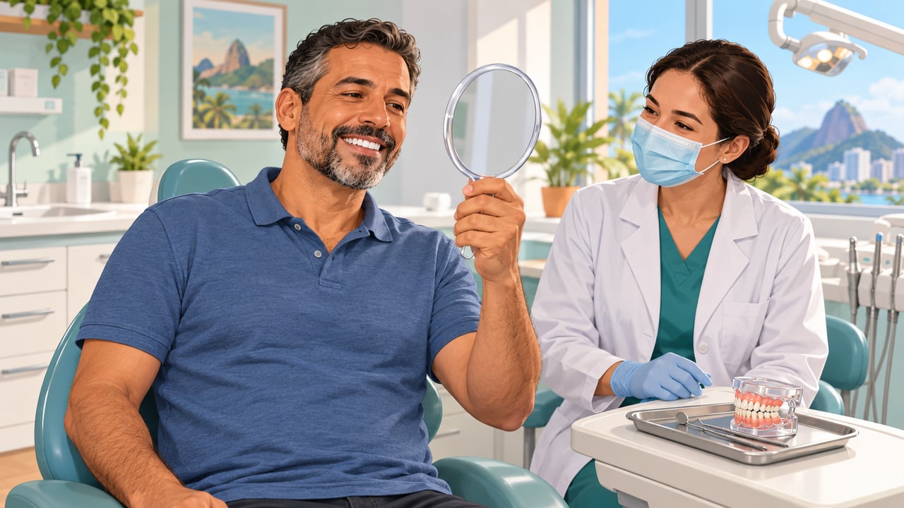 Planejamento com o cirurgião-dentista e simulação prévia permitem ver o resultado antes de qualquer desgaste.