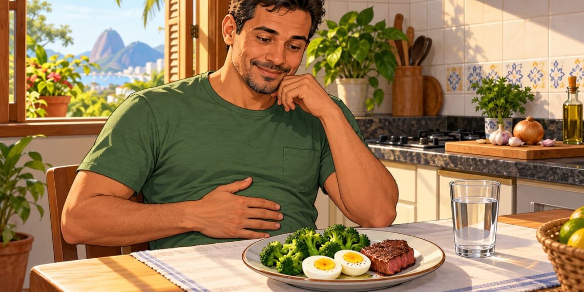 Ovos, carnes e vegetais sulfurados na mesma refeição podem deixar o cheiro dos gases intestinais mais forte.
