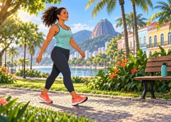 Caminhar 30 minutos por dia durante um mês já traz mudanças mensuráveis ao corpo.