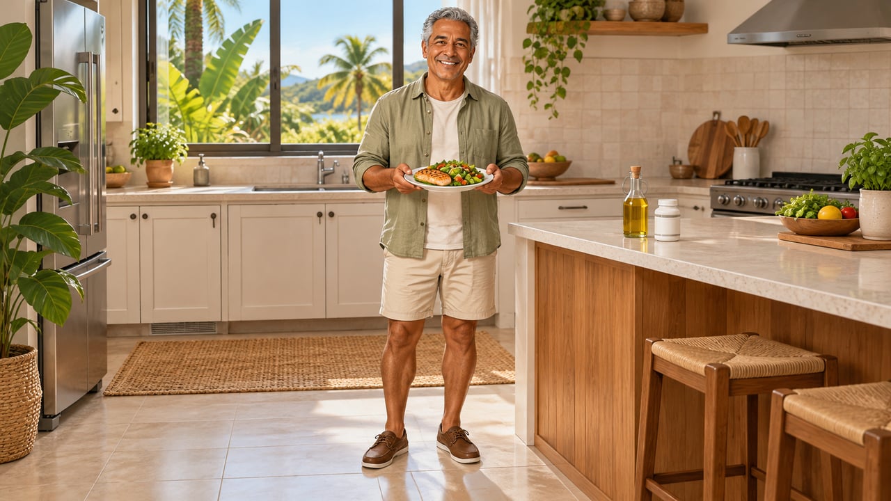Peixes como o salmão e o azeite compõem o prato ideal para acompanhar o suplemento.