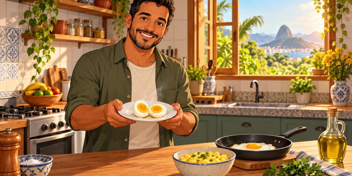 Ovo cozido, pochê, mexido ou frito: o modo de preparo muda calorias e gordura do prato.