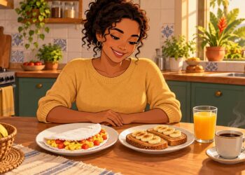 Tapioca com ovo e pão integral com pasta de amendoim: qual escolher no café da manhã?